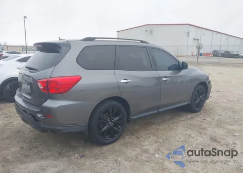 2018 Nissan Pathfinder Sl из США, поврежденный, VIN 5N1DR2MM5JC678044